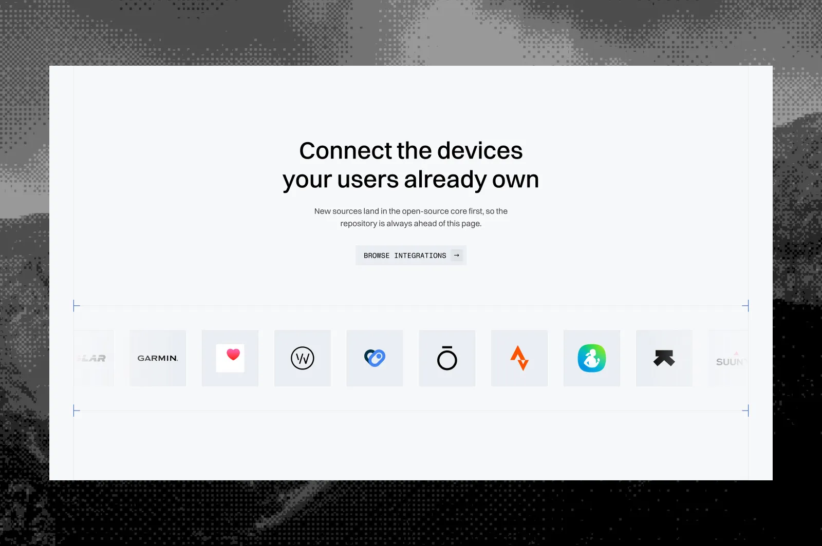 Open Wearables: connect the devices your users already own, with the supported providers